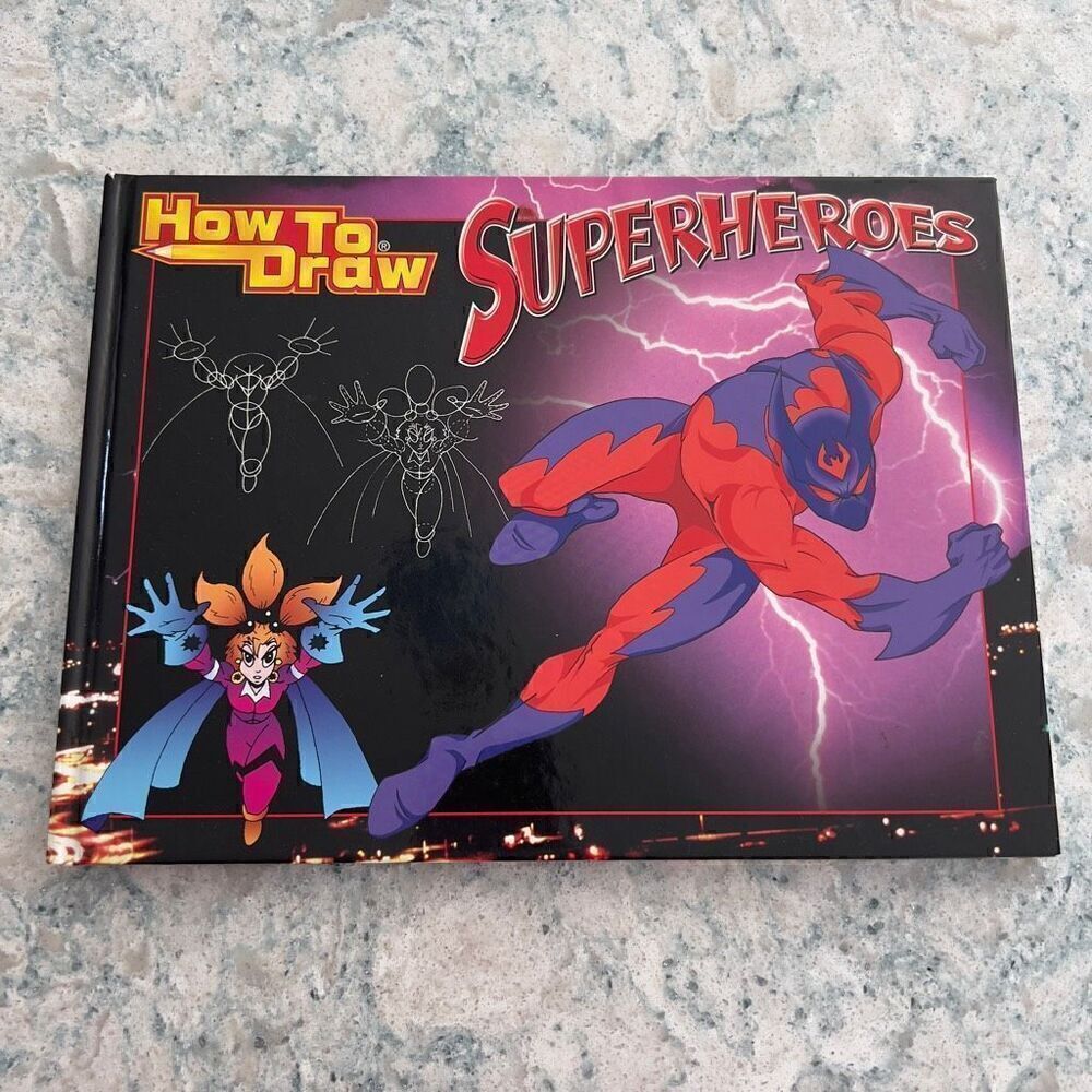 How to draw Superheroes- hardcover